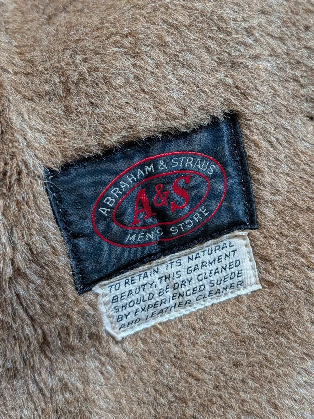 Lakeland Sportswear Mens Tan Brown Ramskin Rogue Leather Rancher Jacket Size 42